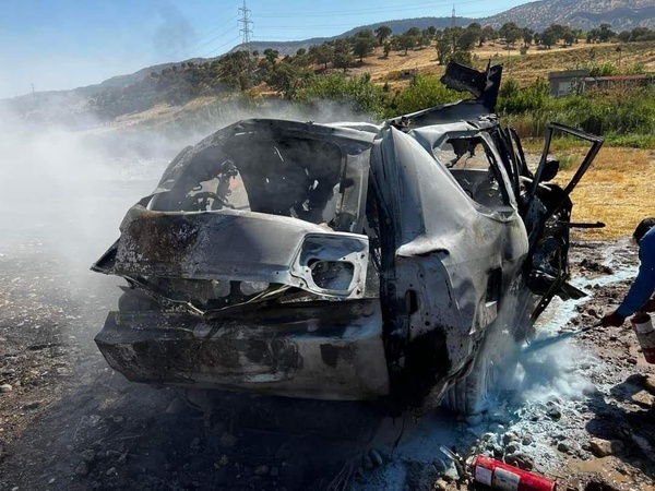 سه کشته در حمله پهپادی به یک خودرو در سلیمانیه عراق (۱۴ شهریور ۱۴۰۳) سه کشته در حمله پهپادی به یک خودرو در سلیمانیه عراق (۱۴ شهریور ۱۴۰۳)