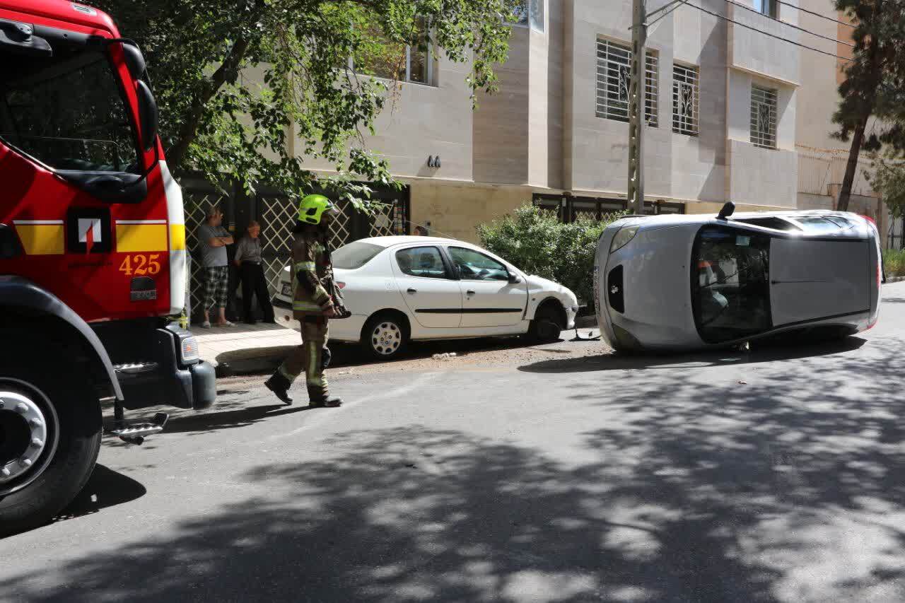 تصادف پژو ۲۰۶ با تیبا در خیابان پیروزی مشهد+جزئیات(۱۷ شهریور ۱۴۰۳) تصادف پژو ۲۰۶ با تیبا در خیابان پیروزی مشهد+جزئیات(۱۷ شهریور ۱۴۰۳)