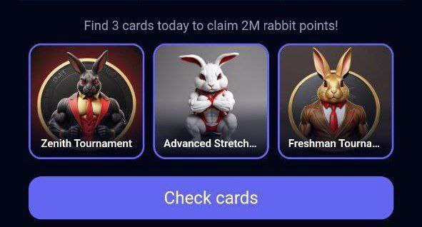 کارتهای امروز راکی ربیت (جمعه ۲ شهریور ۱۴۰۳) + پاسخ انیگما جدید و توکنهای مخفی کارتهای امروز راکی ربیت (جمعه ۲ شهریور ۱۴۰۳) + پاسخ انیگما جدید و توکنهای مخفی