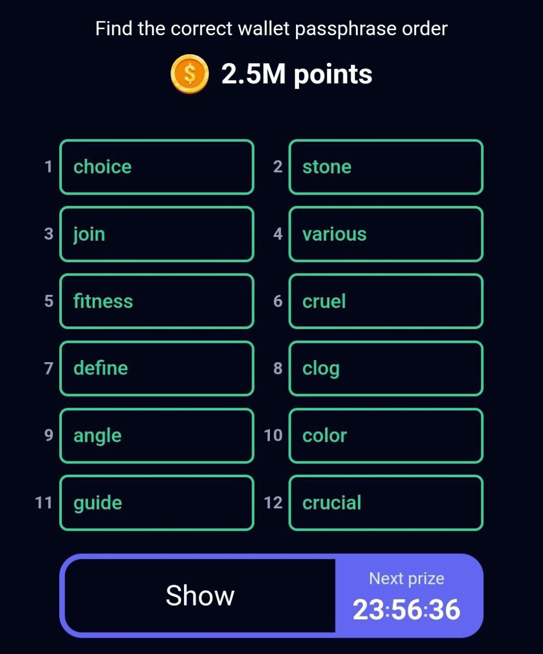 کارتهای امروز راکی ربیت (جمعه ۲ شهریور ۱۴۰۳) + پاسخ انیگما جدید و توکنهای مخفی کارتهای امروز راکی ربیت (جمعه ۲ شهریور ۱۴۰۳) + پاسخ انیگما جدید و توکنهای مخفی