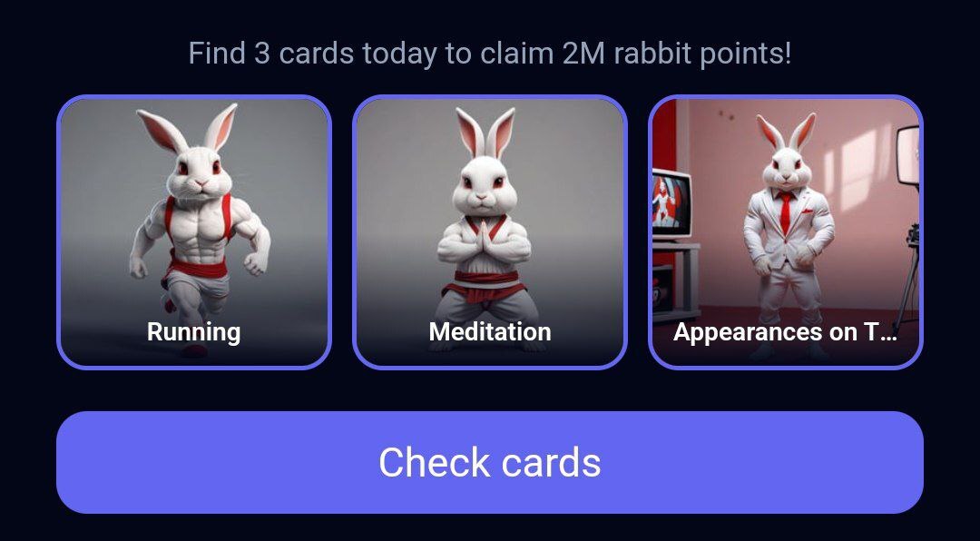 کارتهای امروز راکی ربیت (پنجشنبه ۲۲ شهریور ۱۴۰۳) + پاسخ انیگما جدید و توکنهای مخفی کارتهای امروز راکی ربیت (پنجشنبه ۲۲ شهریور ۱۴۰۳) + پاسخ انیگما جدید و توکنهای مخفی