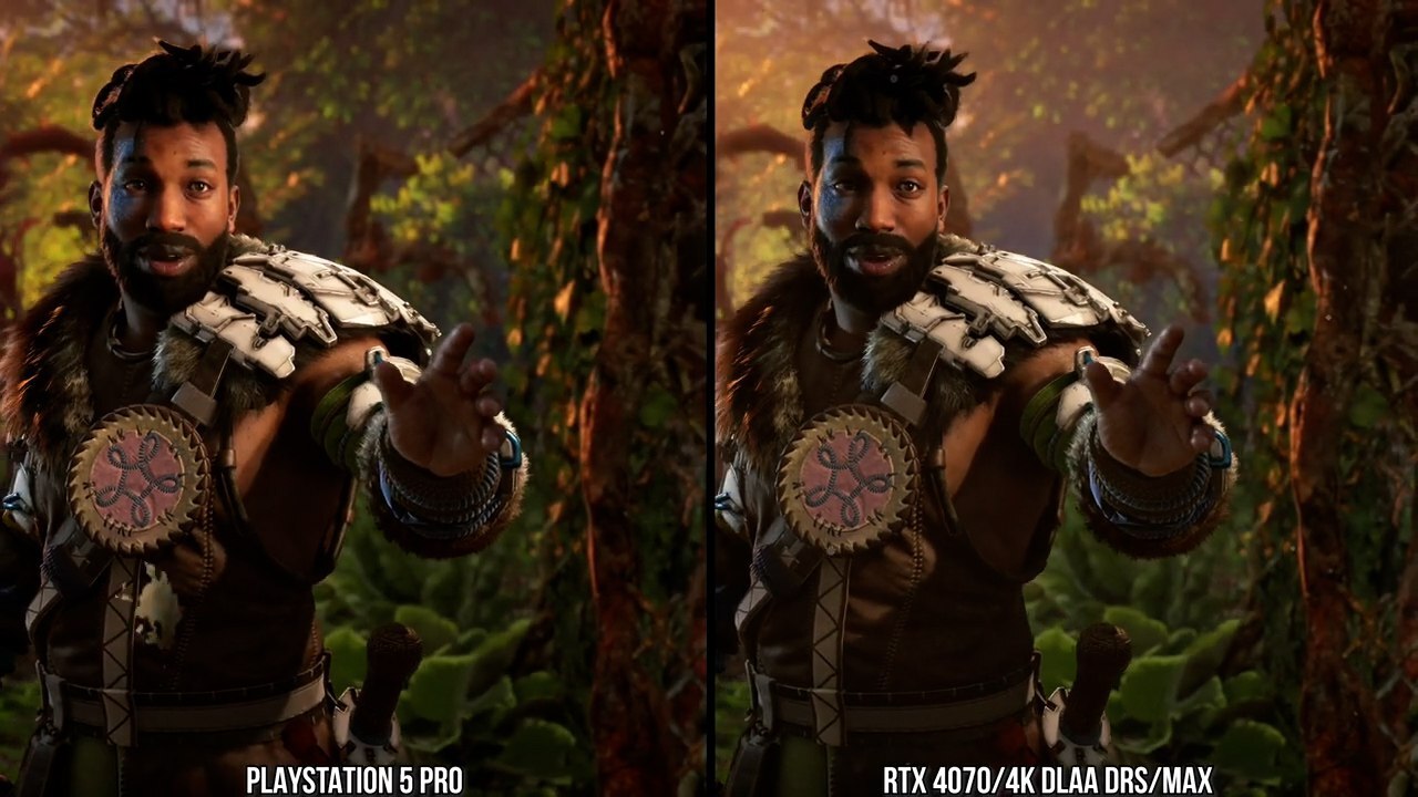 اولین تصاویر از مقایسه گرافیک بازیها در پلی استیشن 5 پرو با پیسی و پلی استیشن 5 معمولی اولین تصاویر از مقایسه گرافیک بازیها در پلی استیشن 5 پرو با پیسی و پلی استیشن 5 معمولی