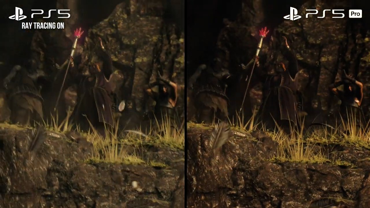 اولین تصاویر از مقایسه گرافیک بازیها در پلی استیشن 5 پرو با پیسی و پلی استیشن 5 معمولی اولین تصاویر از مقایسه گرافیک بازیها در پلی استیشن 5 پرو با پیسی و پلی استیشن 5 معمولی