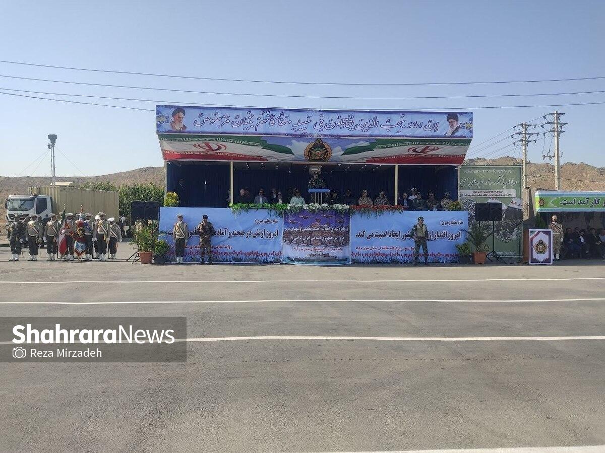 جانشین فرمانده نیروی زمینی ارتش در مشهد: در آینده نزدیک پیروزی جبهه مقاومت را جشن می‌گیریم