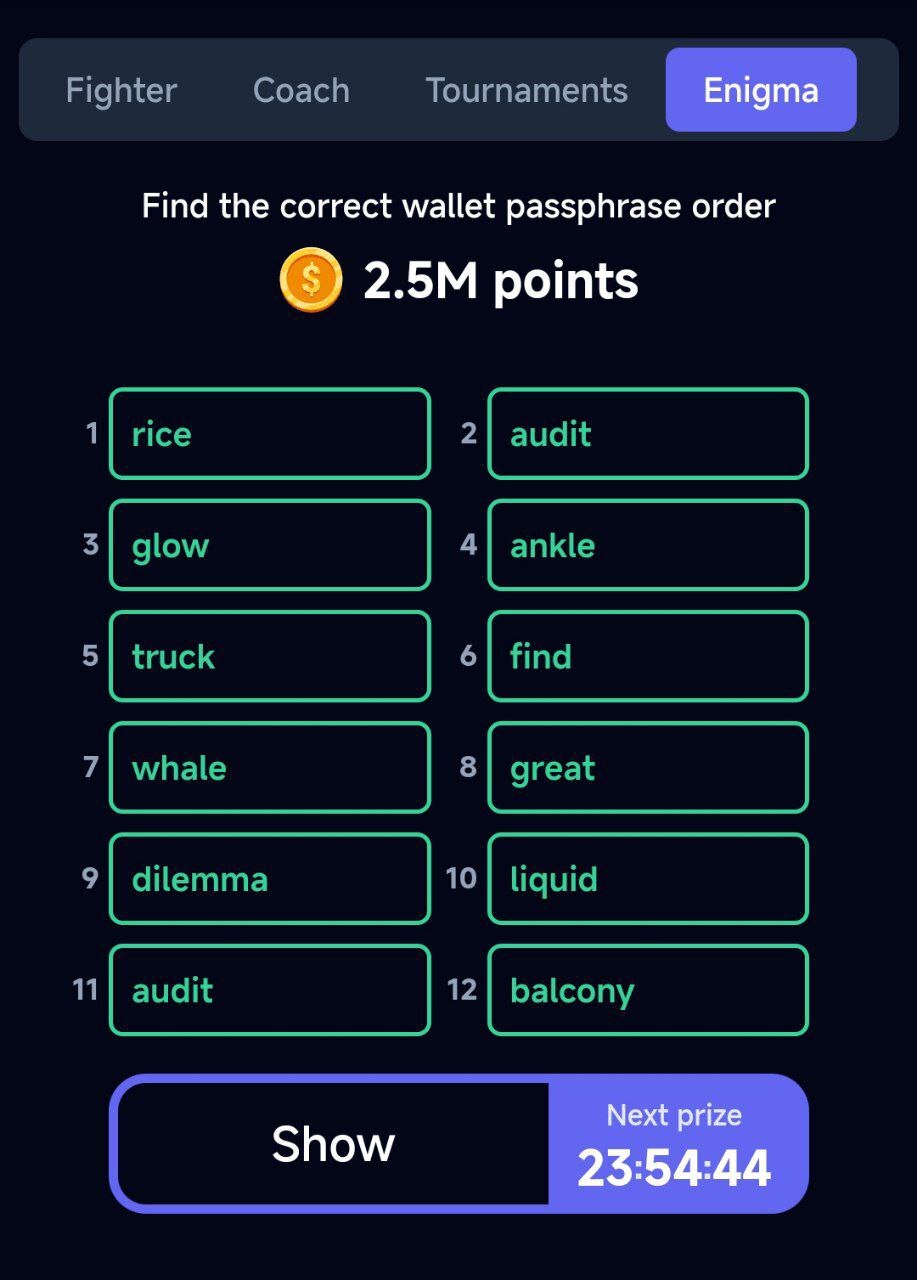 کارتهای امروز راکی ربیت (یکشنبه ۴ شهریور ۱۴۰۳) + پاسخ انیگما جدید و توکنهای مخفی کارتهای امروز راکی ربیت (یکشنبه ۴ شهریور ۱۴۰۳) + پاسخ انیگما جدید و توکنهای مخفی