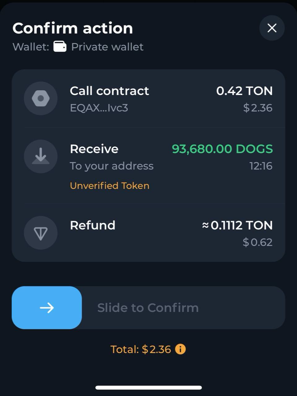 آموزش انتقال توکن داگز به ولت تونکیپر + فیلم آموزش انتقال توکن داگز به ولت تونکیپر + فیلم