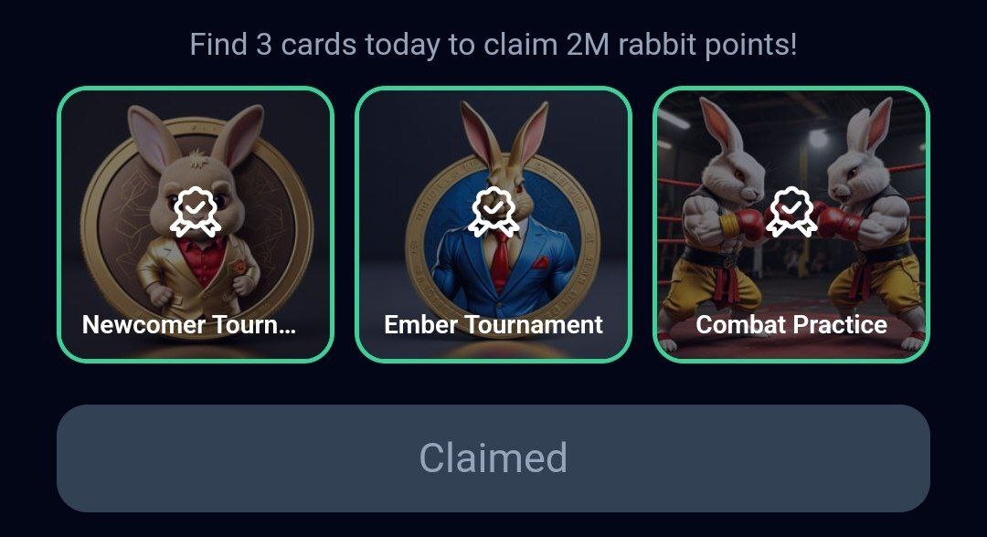 کارتهای امروز راکی ربیت (چهارشنبه ۷ شهریور ۱۴۰۳) + پاسخ انیگما جدید و توکنهای مخفی کارتهای امروز راکی ربیت (چهارشنبه ۷ شهریور ۱۴۰۳) + پاسخ انیگما جدید و توکنهای مخفی