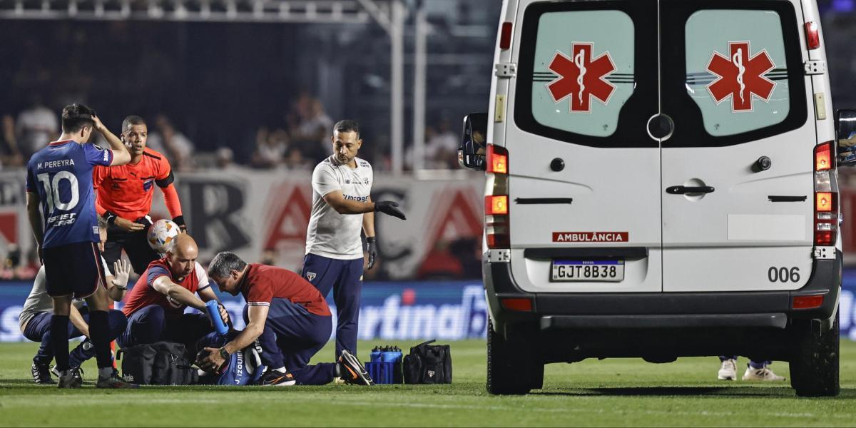 ایست قلبی مدافع اروگوئهای ناسیونال + عکس ایست قلبی مدافع اروگوئهای ناسیونال + عکس