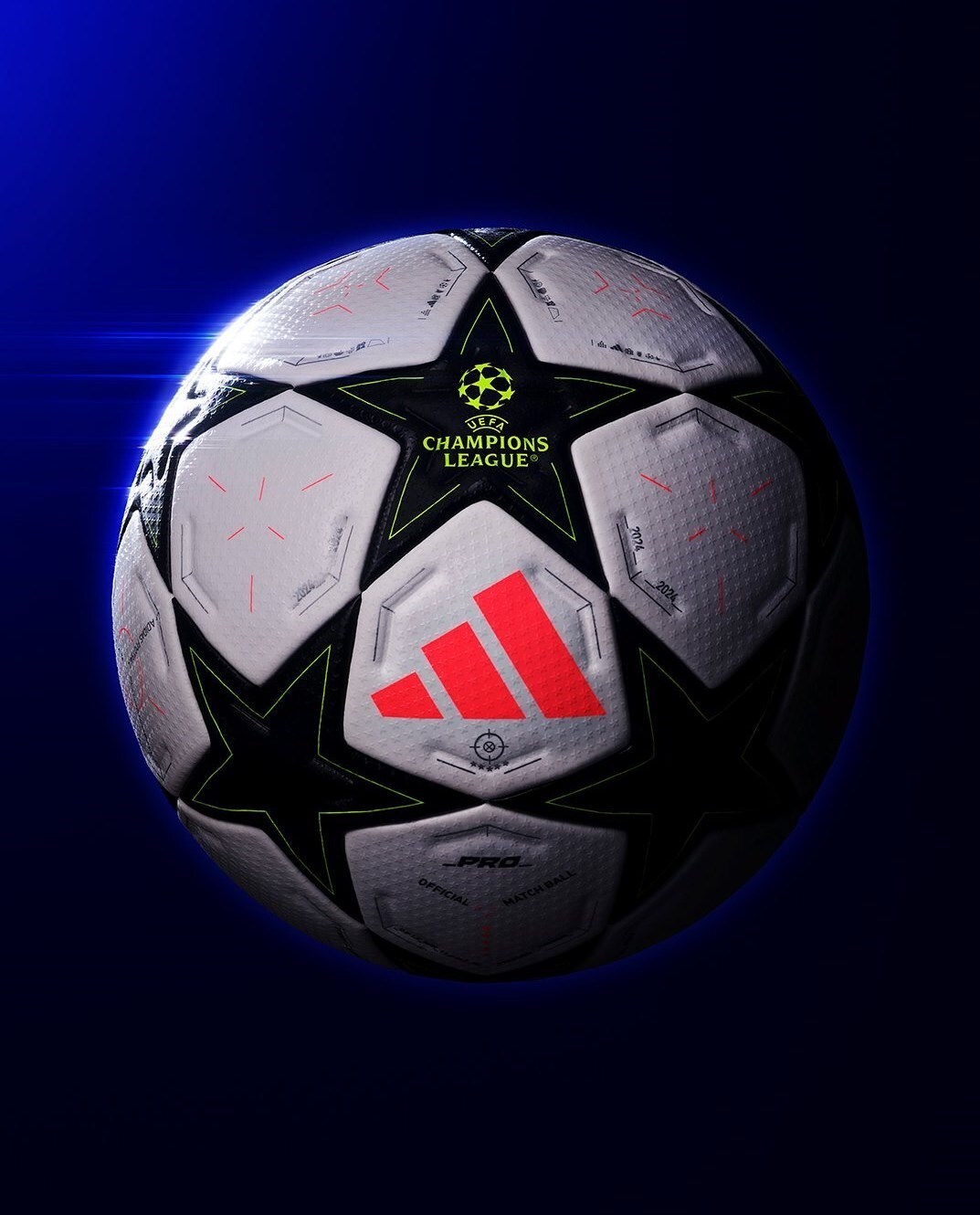 رونمایی از توپ جدید چمپیونزلیگ + عکس رونمایی از توپ جدید چمپیونزلیگ + عکس