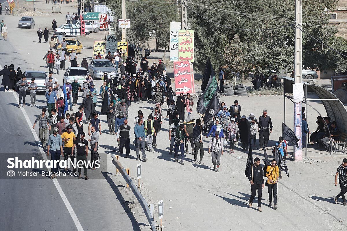 تامین آب غیر شرب مواکب در مبادی ورودی شهر توسط فضای سبز شهرداری مشهد