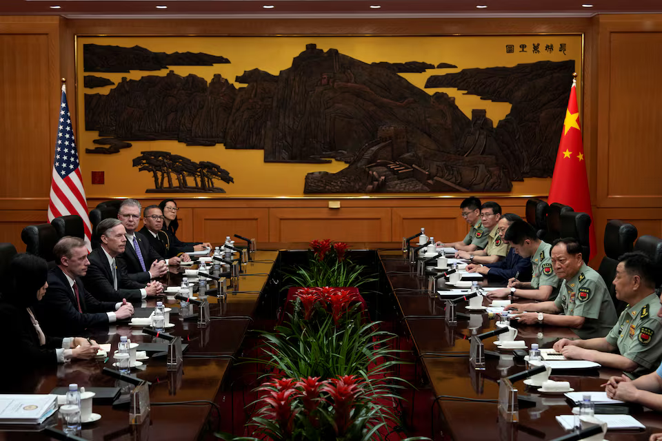 دیدار بی‌سابقه سالیوان با یک مقام ارشد نظامی چین