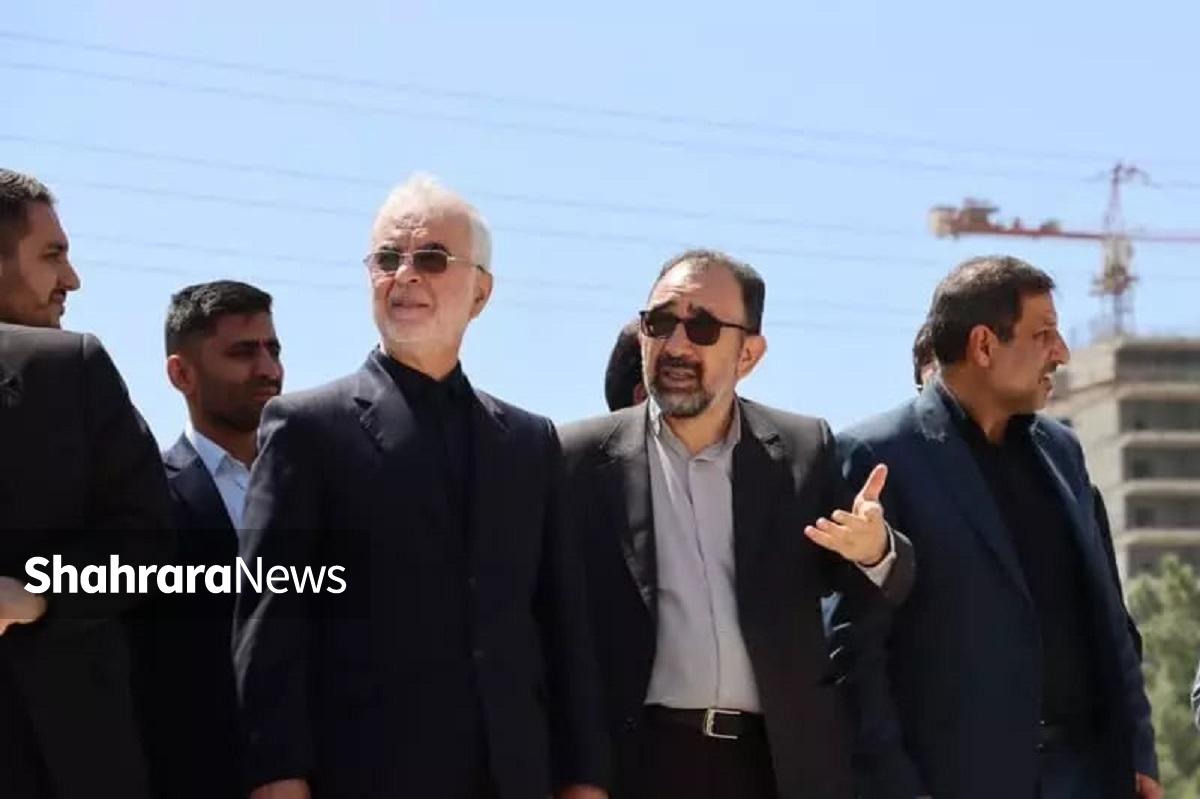 بازدید وزیر کشور از طرحهای حاشیه شهر مشهد مقدس (۸ شهریور ۱۴۰۳) بازدید وزیر کشور از طرحهای حاشیه شهر مشهد مقدس (۸ شهریور ۱۴۰۳)