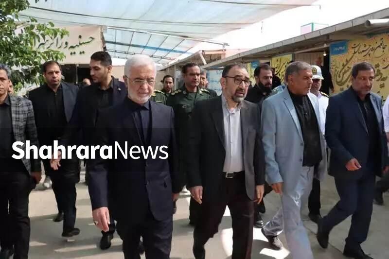 بازدید وزیر کشور از طرحهای حاشیه شهر مشهد مقدس (۸ شهریور ۱۴۰۳) بازدید وزیر کشور از طرحهای حاشیه شهر مشهد مقدس (۸ شهریور ۱۴۰۳)