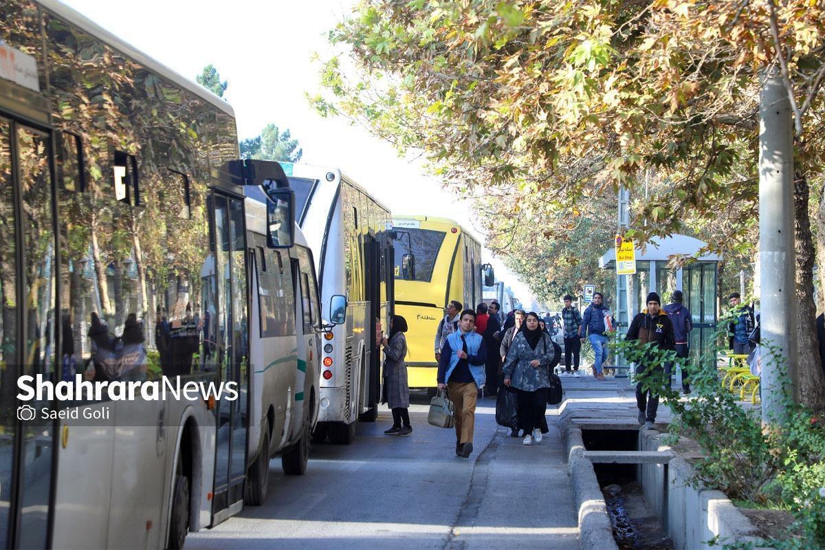 در شش‌ماهه ابتدایی سال ۱۴۰۳ حدود ۱۶۰ میلیون سفر از طریق ناوگان اتوبوس‌رانی شهرداری مشهد انجام شده است