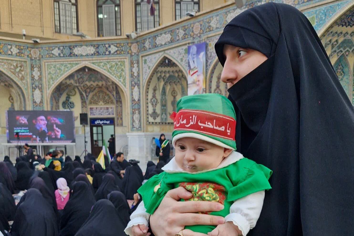 شیرخوارگان امروز، سربازان آینده امام زمان (عج) | حضور ۱۵۰۰ مادر و نوزاد در گردهمایی بزرگ سربازان ظهور