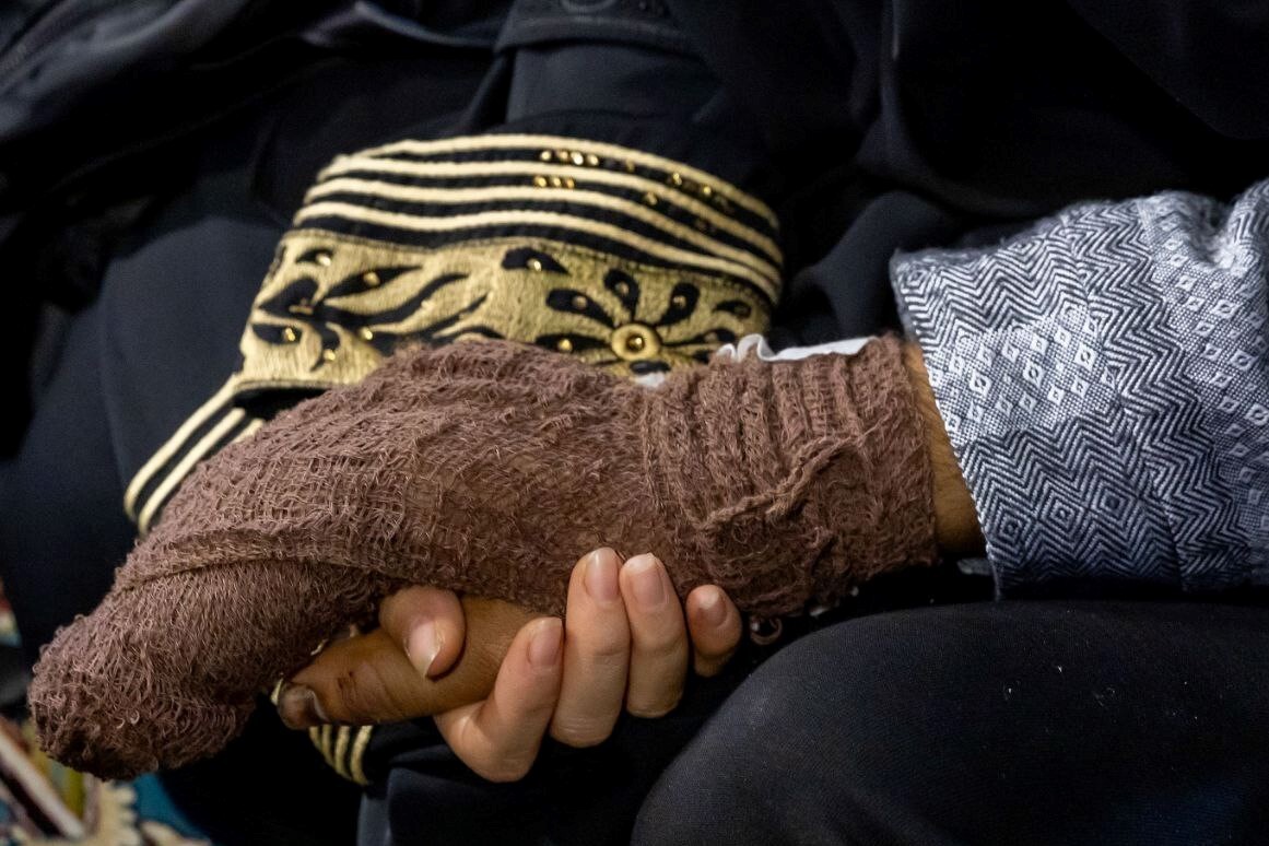 تشرف جمعی از رزمندگان و جانبازان حوادث اخیر حزب‌الله لبنان به حرم امام رضا (ع) + تصاویر