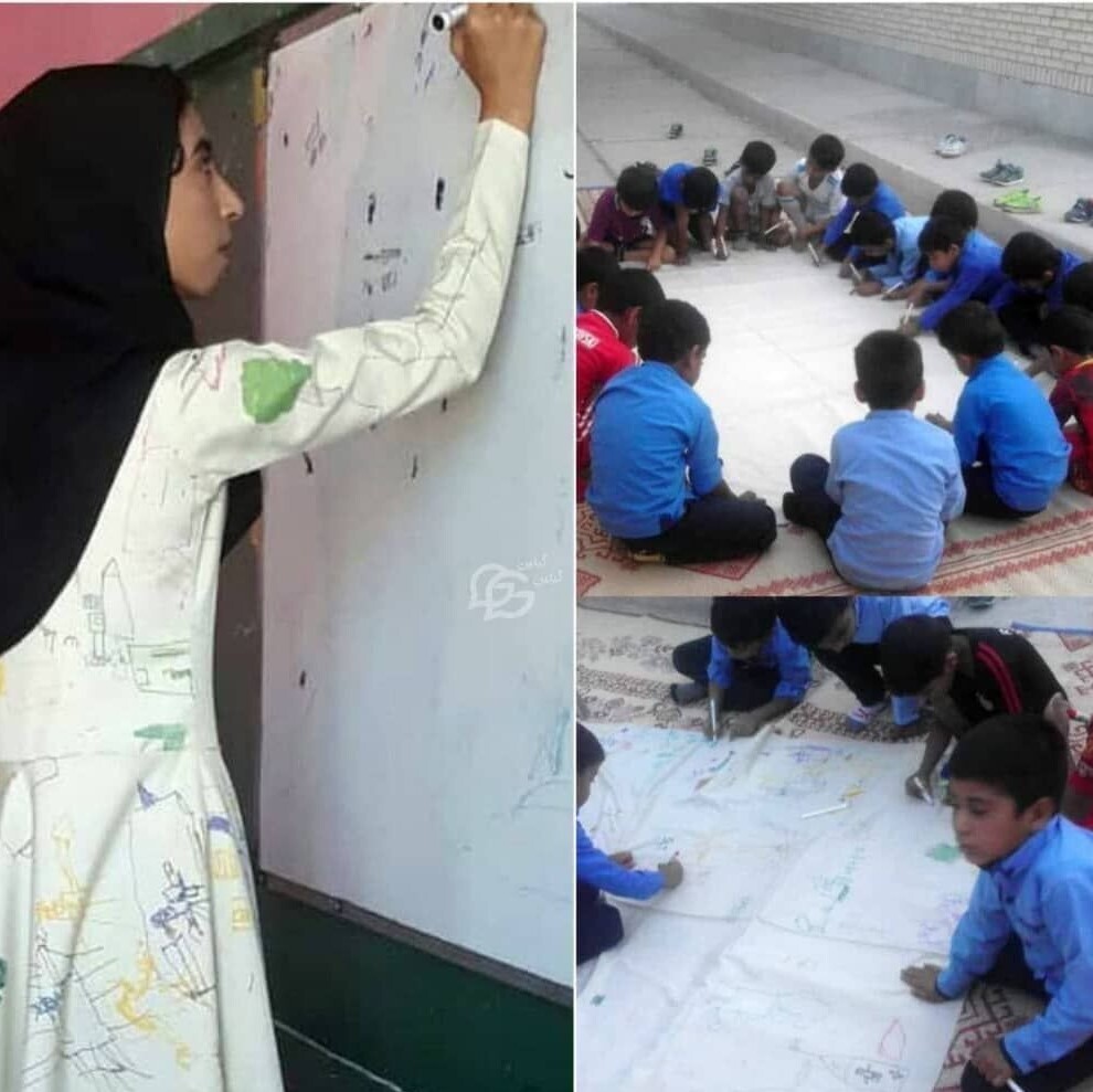 چرا اقدام خلاقانه یک خانم معلم هرمزگانی مورد توجه کاربران فضای مجازی قرار گرفت؟ چرا اقدام خلاقانه یک خانم معلم هرمزگانی مورد توجه کاربران فضای مجازی قرار گرفت؟