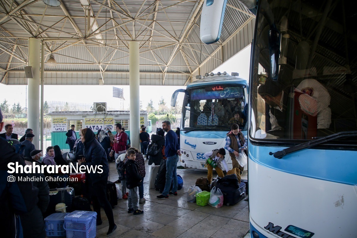 جابه‌جایی بیش از ۱۳ میلیون مسافر از طریق پایانه‌های مسافربری شهرداری مشهد