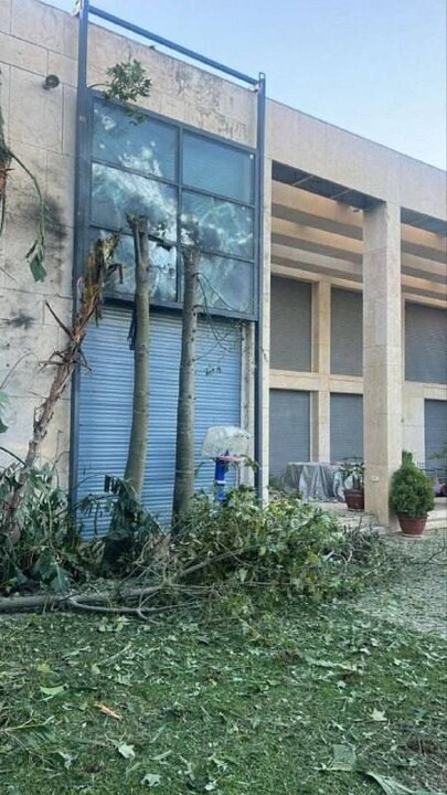 اصابت پهپاد حزبالله به پنجره اتاق خواب نتانیاهو اصابت پهپاد حزبالله به پنجره اتاق خواب نتانیاهو