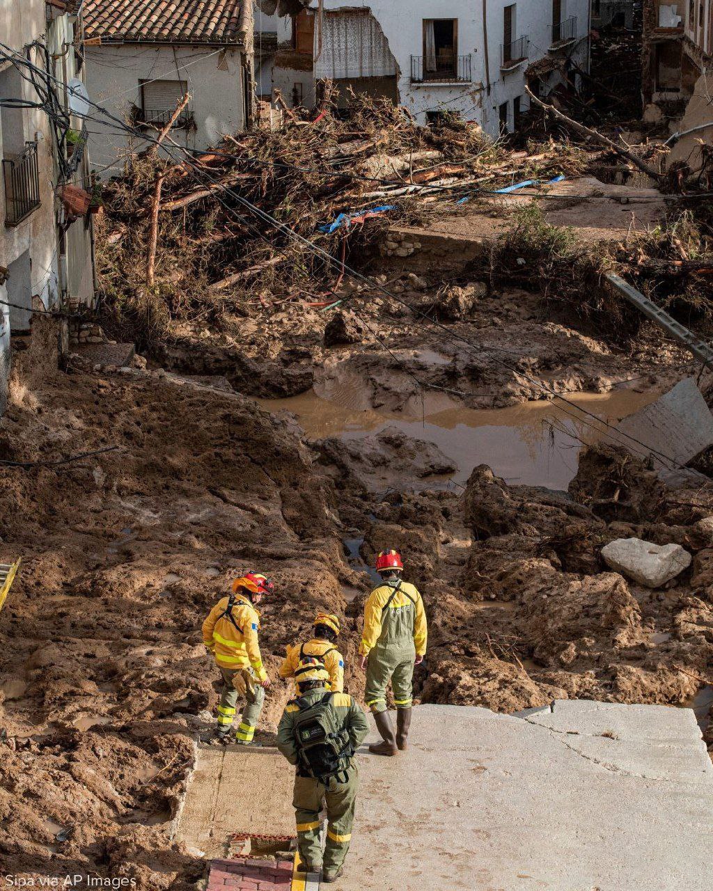 عکس‌هایی از سیل ویرانگر در اسپانیا