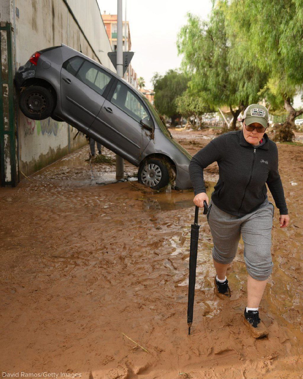 عکس‌هایی از سیل ویرانگر در اسپانیا