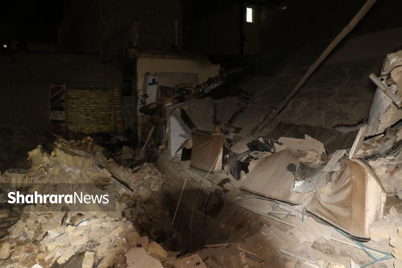 انفجار و حریق یک منزل مسکونی در طبرسی شمالی مشهد با دو مصدوم (جمعه ۱۱ آبان ۱۴۰۳)