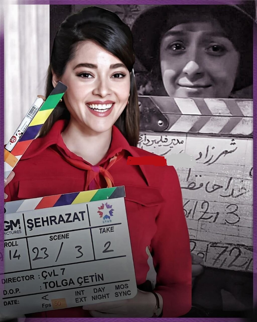بازیگر ترکیهای با گریم ترانه علیدوستی در سریال ترکی «شهرزاد» + عکس بازیگر ترکیهای با گریم ترانه علیدوستی در سریال ترکی «شهرزاد» + عکس