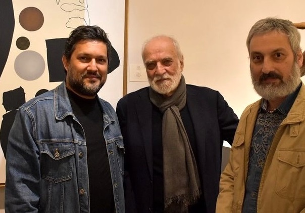 حامد بهداد کنار ارژنگ امیرفضلی و آیدین آغداشلو در کانادا + عکس