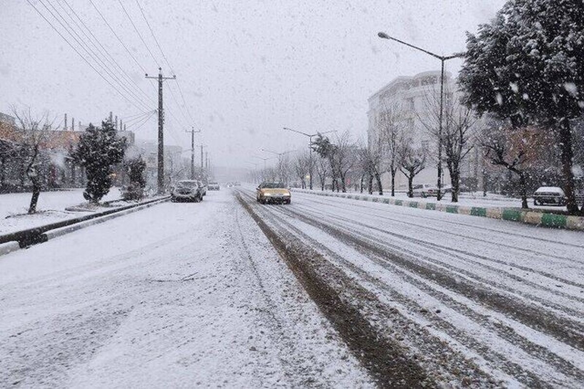 بارش برف و باران در ۱۱ استان کشور (۴ آبان ۱۴۰۳)