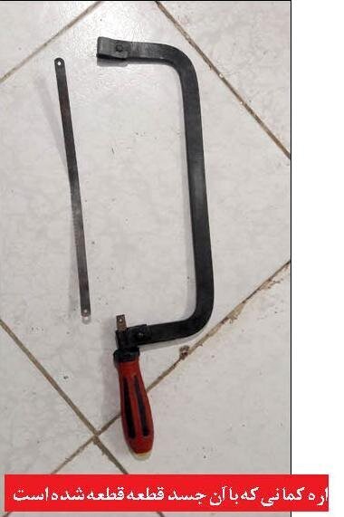 کشف جسد مثله شده زن جوان در سطل زباله در مشهد + جزئیات (۱۴ آذر ۱۴۰۳) کشف جسد مثله شده زن جوان در سطل زباله در مشهد + جزئیات (۱۴ آذر ۱۴۰۳)