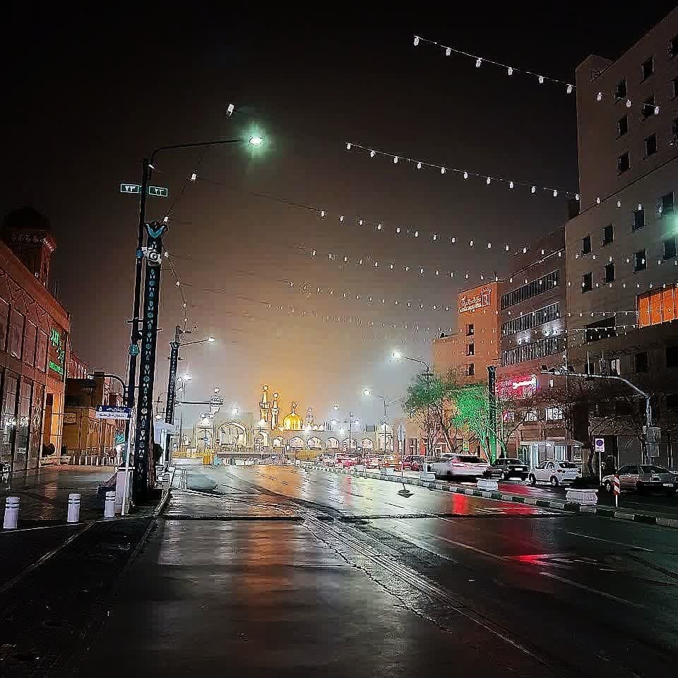شهروند خبرنگار | شامگاه حرم مطهر امام رضا (ع)