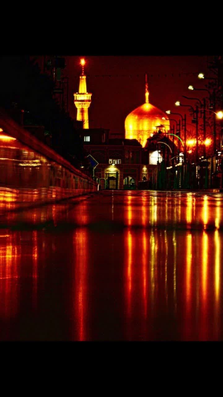شهروند خبرنگار | شامگاه حرم مطهر امام رضا (ع)