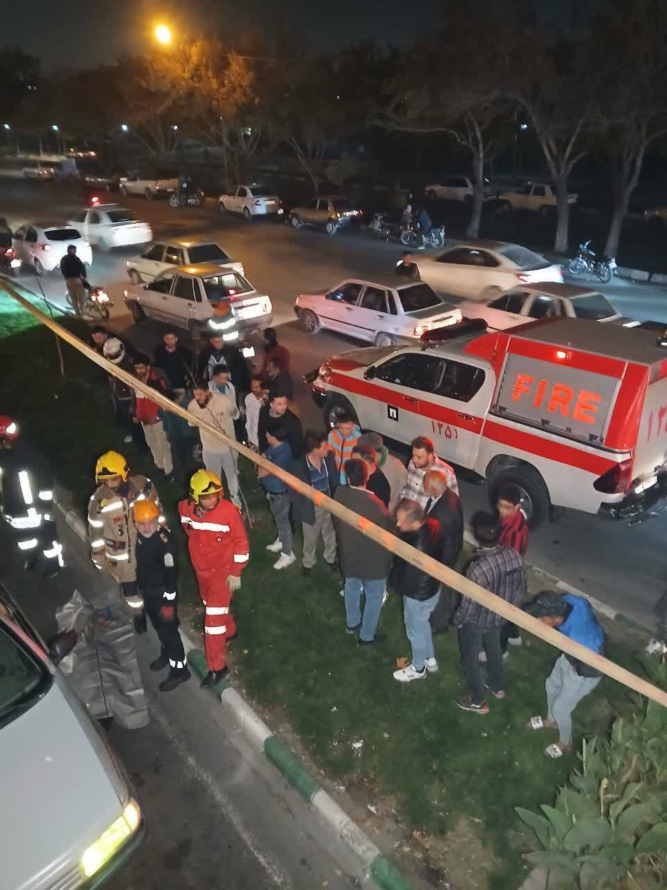 مرگ عابر جوان بر اثر تصادف در خیابان خواجه ربیع مشهد(۴ آذر ۱۴۰۳)