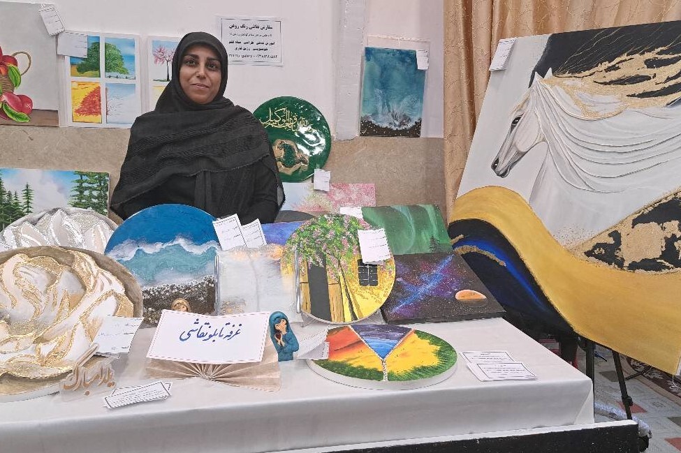 وقتی هنر چرخ زندگی را می چرخاند| روایتی از هنرهای بانوان کارآفرین مشهدی وقتی هنر چرخ زندگی را می چرخاند| روایتی از هنرهای بانوان کارآفرین مشهدی