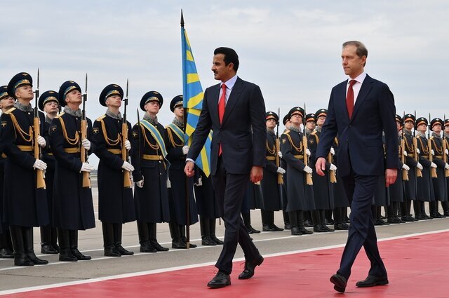 امیر قطر در دیدار با پوتین خواستار توقف کشتار در غزه شد امیر قطر در دیدار با پوتین خواستار توقف کشتار در غزه شد