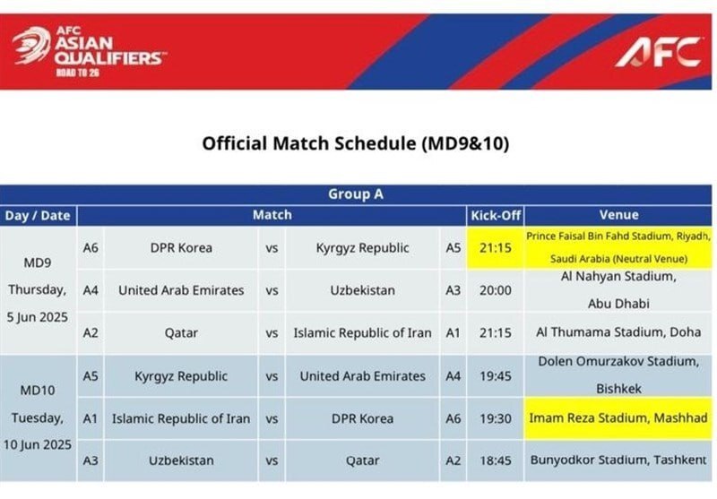 مهر تایید AFC به میزبانی مشهد مهر تایید AFC به میزبانی مشهد