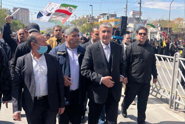 لحظه به لحظه با راهپیمایی روز جهانی قدس ۱۴۰۴ در مشهد + فیلم