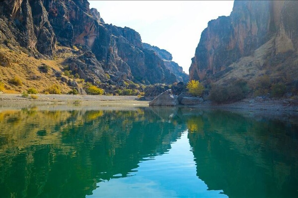 ویدئو| نمایی زیبا از سد&zwnj; دره ترکی
