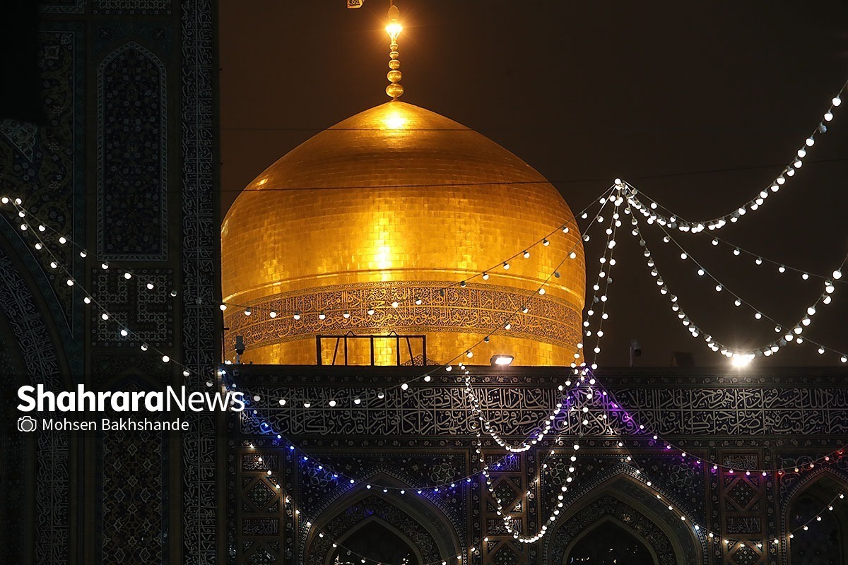 ویدئو| حال‌وهوای حرم امام‌رضا(ع) در شب عید مبعث خاتم‌الانبیا(ص) (۲۶ دی ۱۴۰۴)