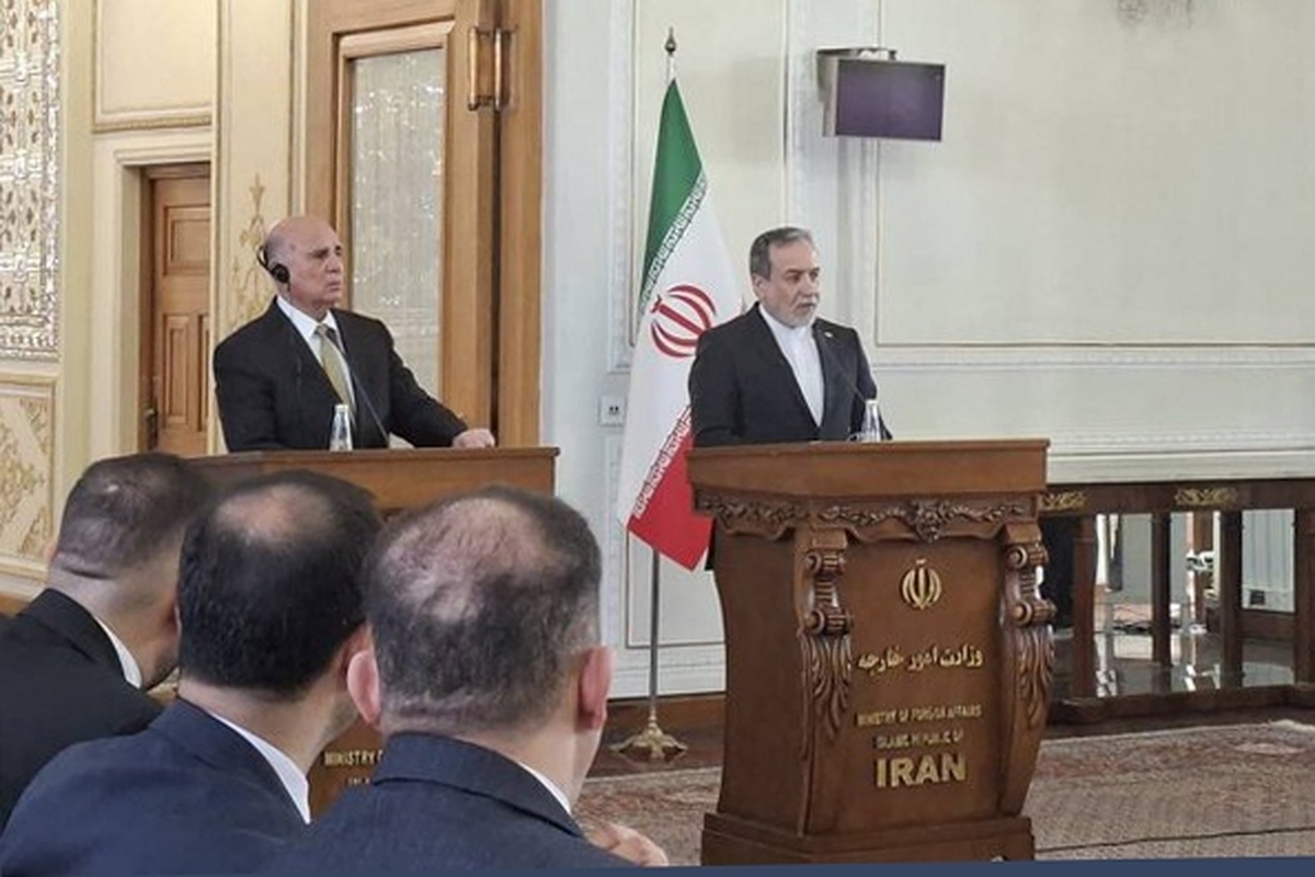 فواد حسین در نشست خبری مشترک با عراقچی:&nbsp;امنیت ایران برای امنیت منطقه مهم است