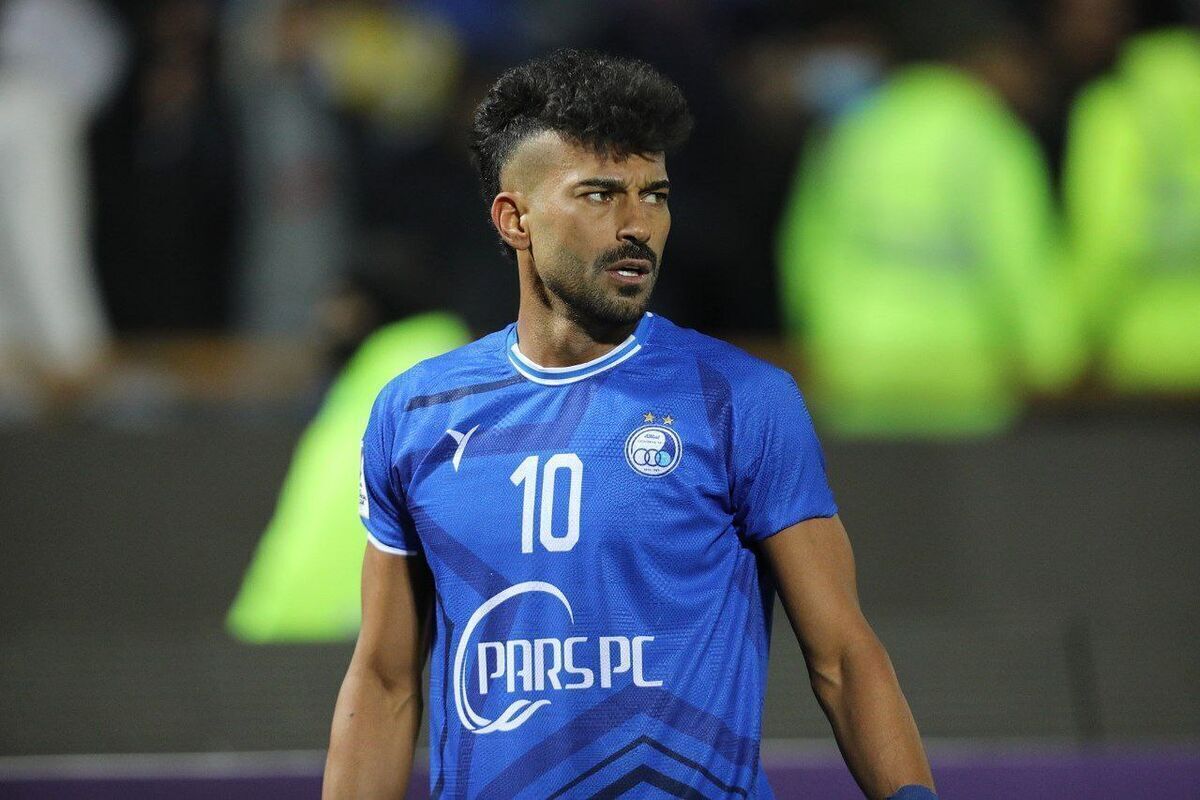 رونمایی از رامین رضاییان با پیراهن فولاد + عکس