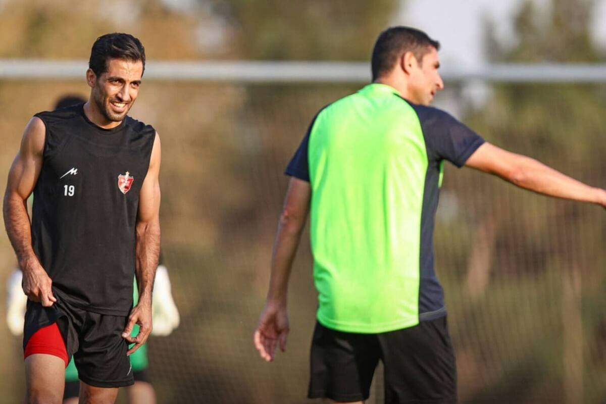 واکنش وحید هاشمیان به حاشیه تمرینات پرسپولیس و روپایی زدن امیری + فیلم