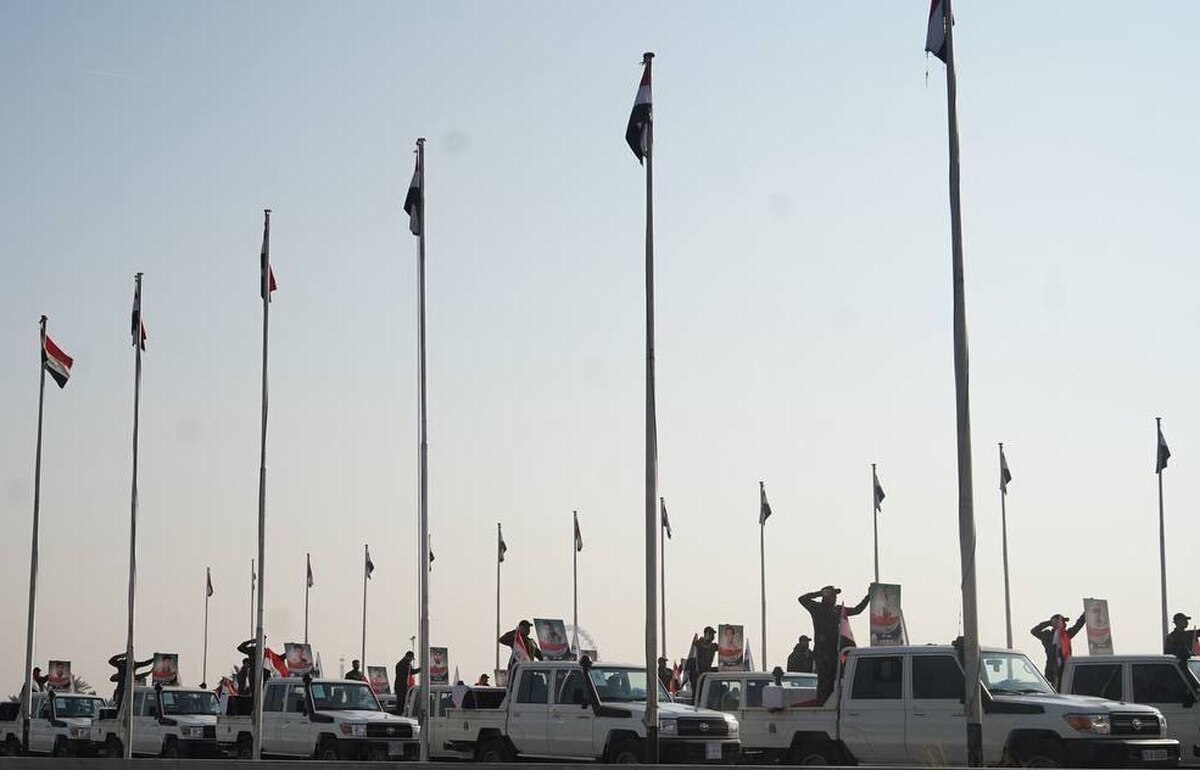 تشییع نمادین شهیدان سلیمانی و ابومهدی در بغداد