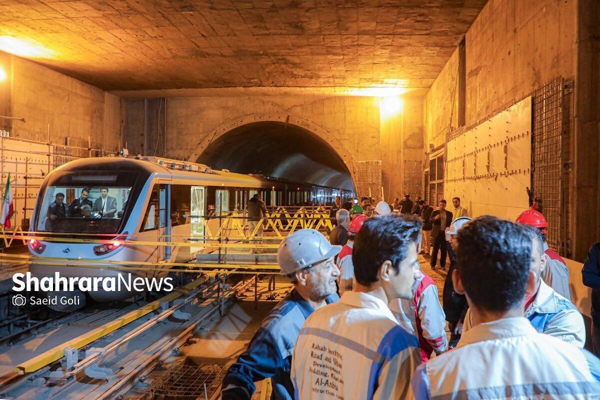 تولید ۸۰ درصد تجهیزات قطارشهری مشهد، در داخل کشور