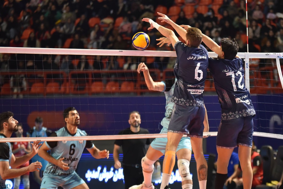 هفته نهم لیگ برتر والیبال | کار سخت بالانشینان