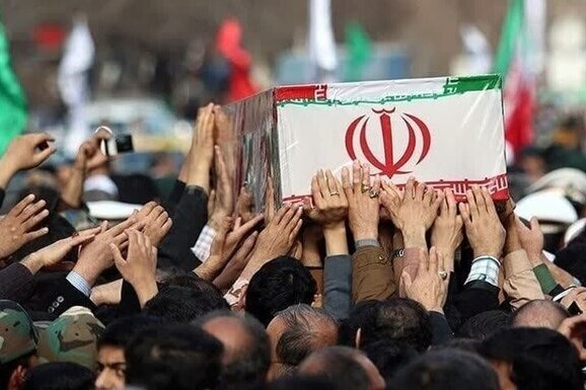 تشیع پیکر یک شهید فردا در مشهد (۷ دی ۱۴۰۴)