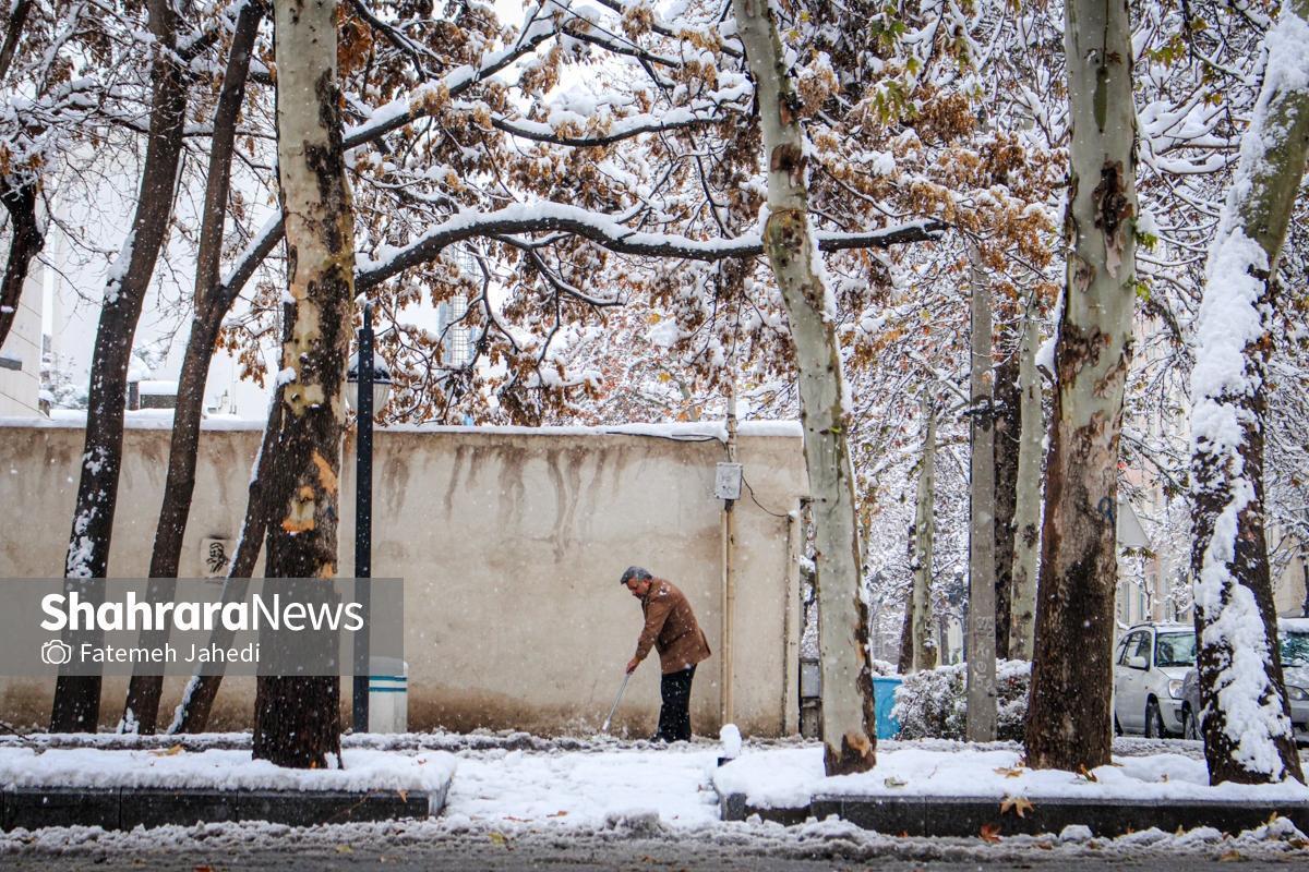 پیش&zwnj;بینی هواشناسی مشهد و خراسان رضوی، امروز (دوشنبه، ۸ دی ۱۴۰۴) | سرما و بارش برف در مناطق سردسیر استان از فردا