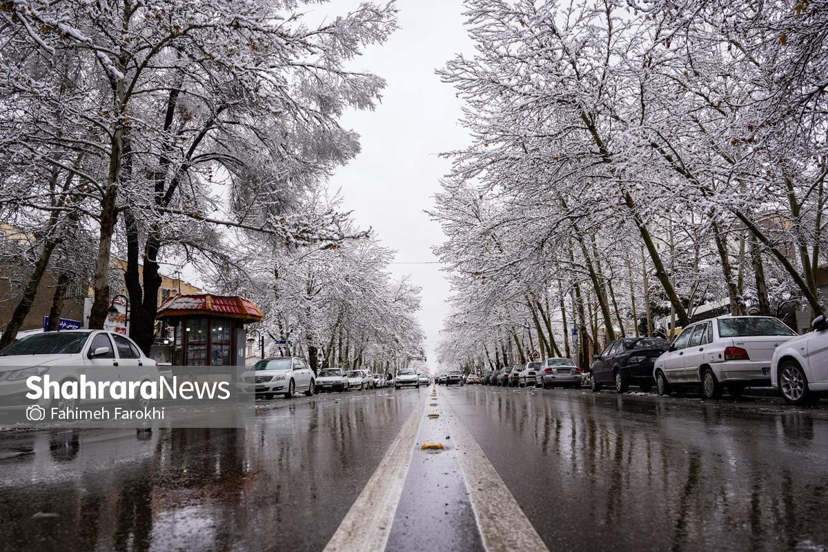 پیش&zwnj;بینی هواشناسی کشور (چهارشنبه، ۱۵ بهمن ۱۴۰۴) | بارش باران و برف در بیشتر مناطق کشور