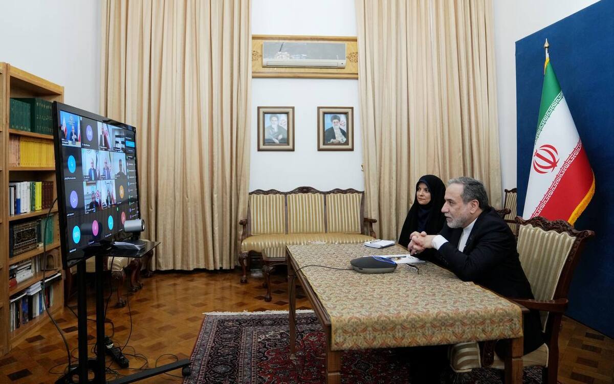 نشست وبیناری وزیر امور خارجه با سفرا و رؤسای نمایندگی&zwnj;های جمهوری اسلامی ایران در قاره آمریکا