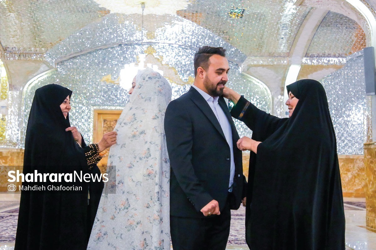 ۵۸۷ «بله» در جوار بارگاه امام‌رضا(ع) طنین‌انداز شد